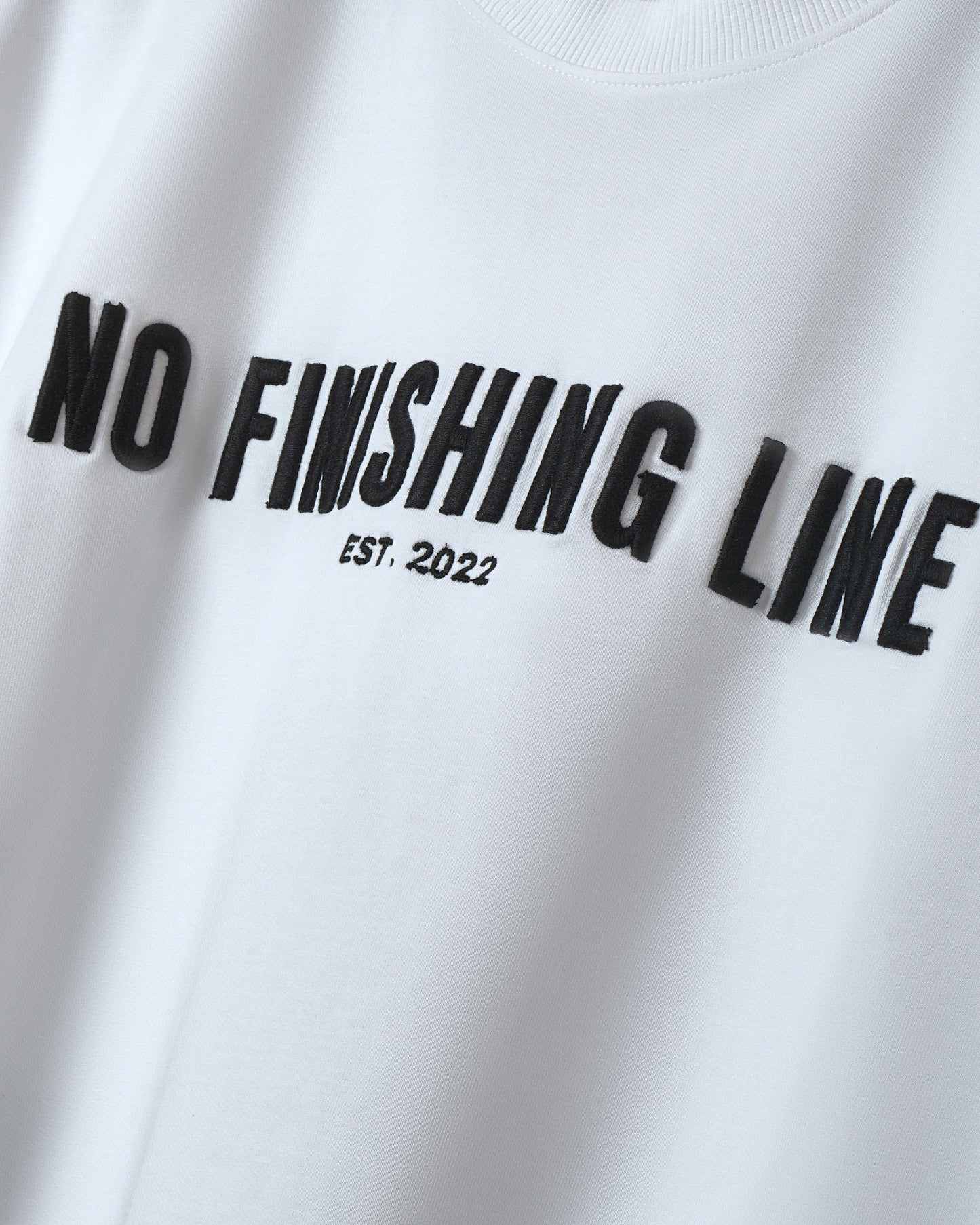 N.F.L White Embroidery T-shirt