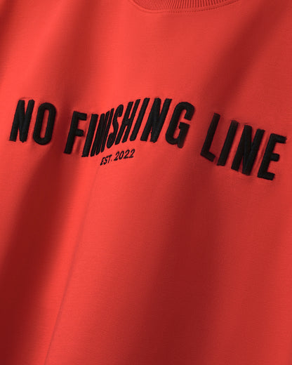 N.F.L Red Embroidery T-shirt