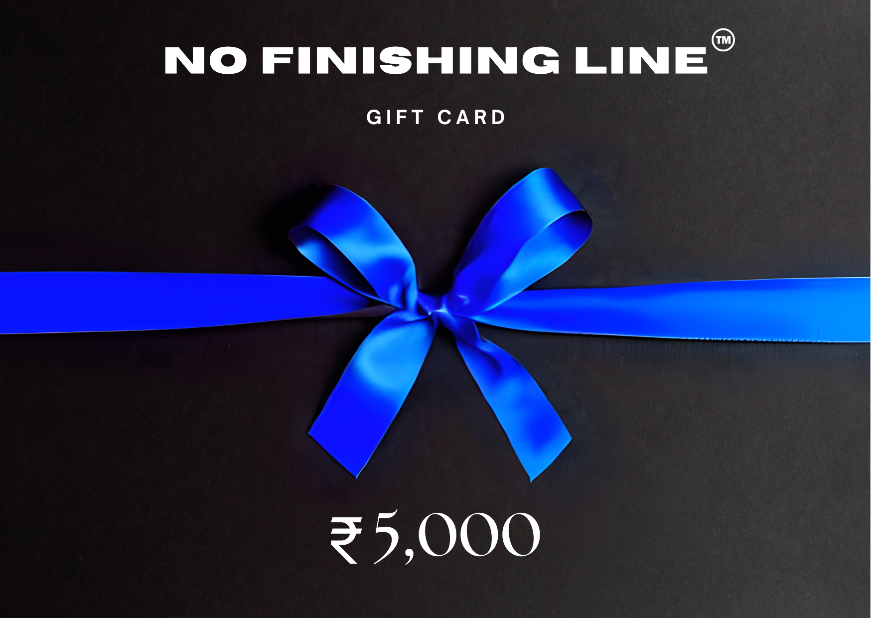 NO FINISHING LINE gift card Rs.5000