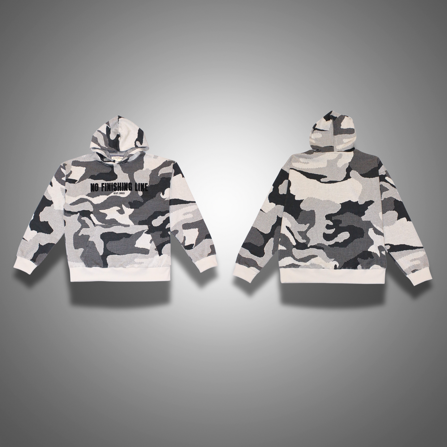 Camo Grey Hoodie