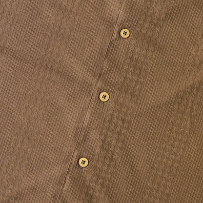 Brown jacquard Shirt