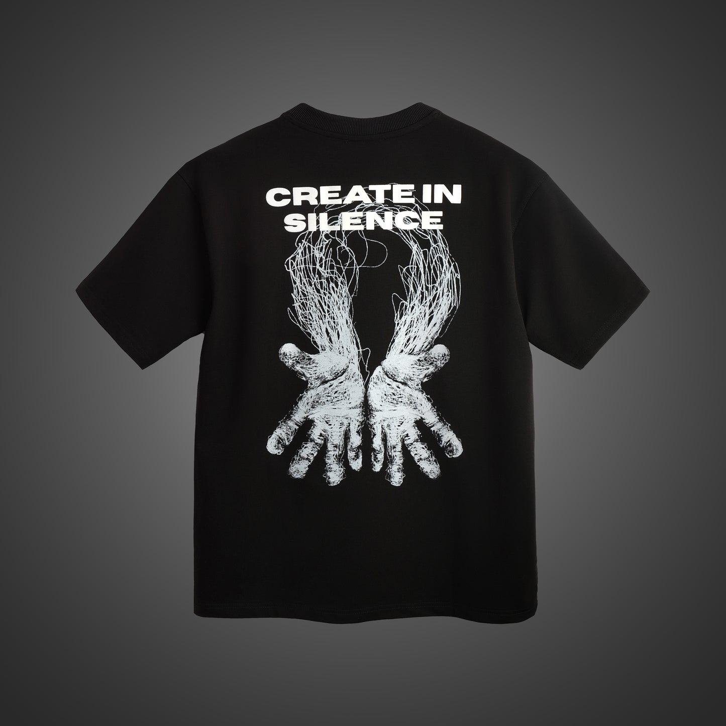 Create in silence T-shirt