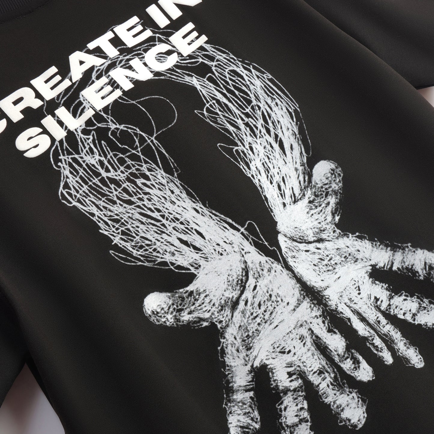 Create in silence T-shirt